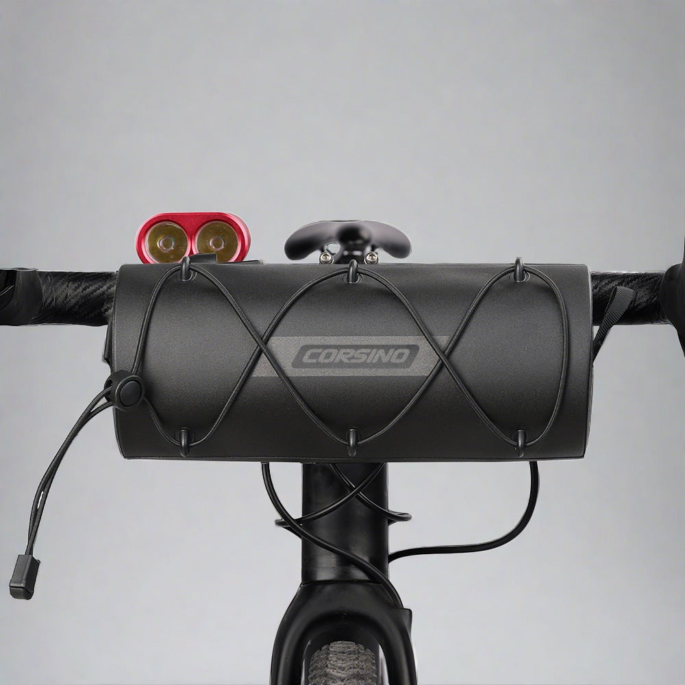 Force - Waterproof Bike Handlebar Bag 2.4L - Black