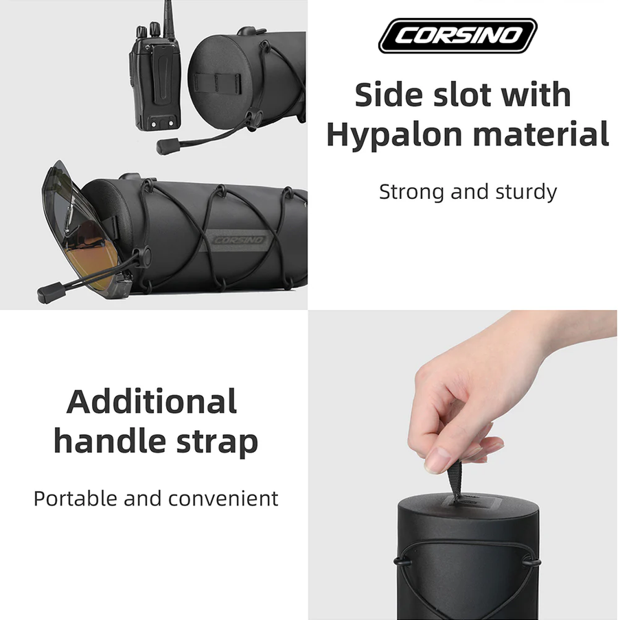 Force - Sacoche Imperméable pour guidon de vélo 2.4L - Noir